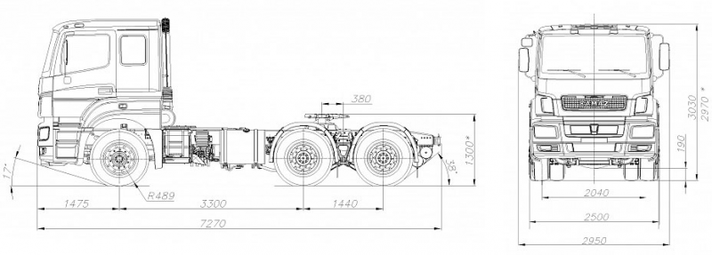 65206-012-68(Т5) Тягач КАМАЗ